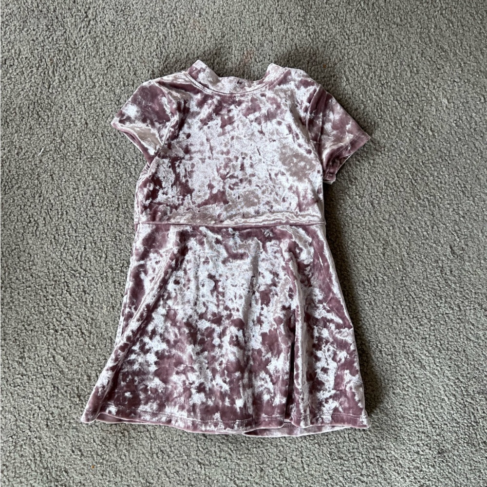 Cat & Jack Velvet A-Line Dress size 18M